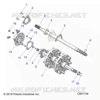 DRIVE TRAIN, JACKSHAFT AND ALBERO DI TRASMISSIONE