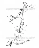 INSIEME DELLO STERZO POST 4x4 300 W958130 (4930183018B009)