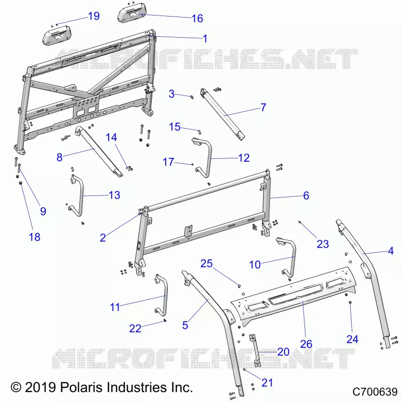 CHASSIS, CAB TELAIO