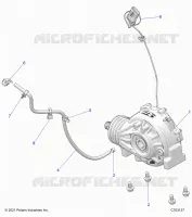 TRASMISSIONE, FRONT GEARCASE MOUNTING