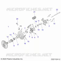 TRASMISSIONE, PRIMARY CLUTCH