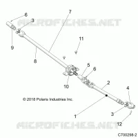 TRASMISSIONE, FRONT PROP SHAFT