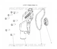 MOTORE, WATERPUMP IMPELLER AND COVER