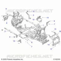 CHASSIS, MAIN TELAIO