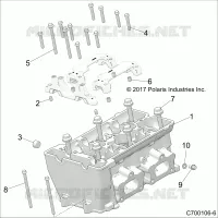 ENGINE, TESTA CILINDRO
