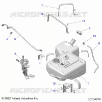 SISTEMA DI ALIMENTAZIONE CARBURANTES, FUEL TANK