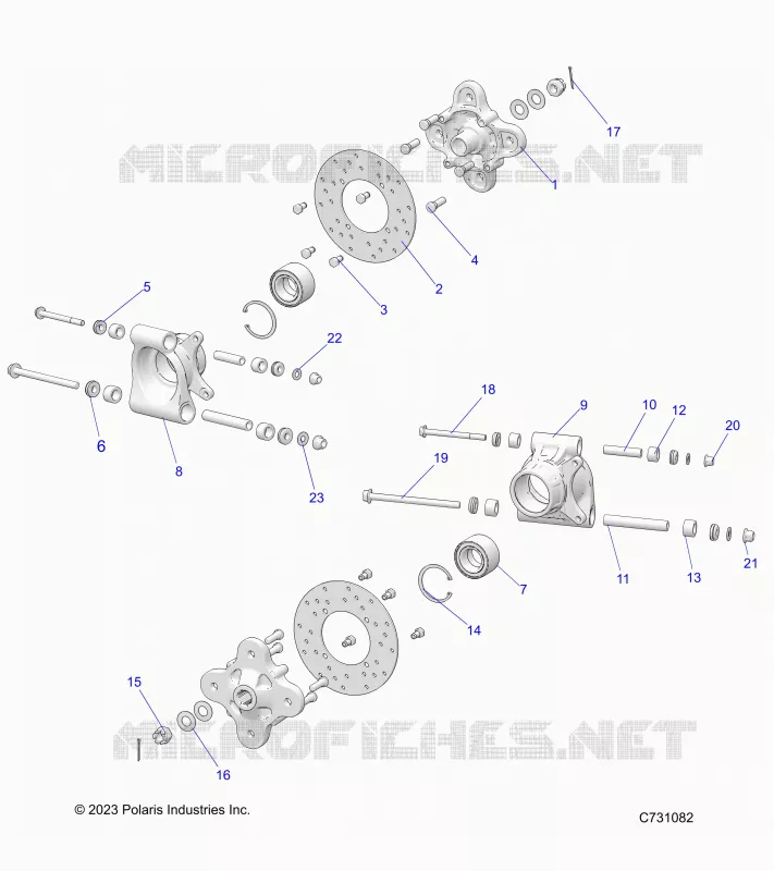SUSPENSION, PORTAPACCHI POSTERIORE
