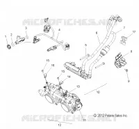 SISTEMA DI ALIMENTAZIONE CARBURANTE, RAIL, LINES and corpo farfallato