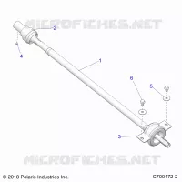 TRASMISSIONE, REAR PROP SHAFT