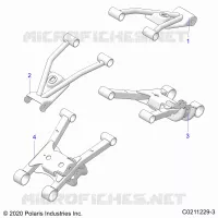 SOSPENSIONE POSTERIORE CONTROL ARMS