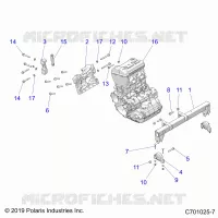 MOTORE, MOUNTING &amp; LONG BLOCK
