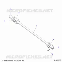 TRASMISSIONE, FRONT PROP SHAFT