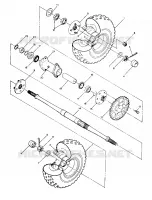 RUOTA POSTERIORE DRIVE ASSEMBLY (4913511351019A)