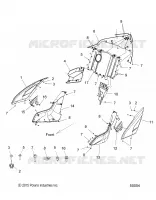 CARROZZERIA POSTERIORE ASM., LOWER
