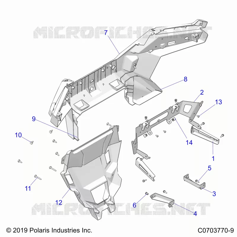 CARROZZERIA POSTERIORE BUMPER