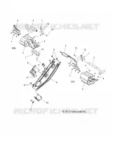 CHASSIS, CLUTCH GUARD AND POGGIAPIEDIS