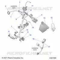 ELETTRICO, WIRE HARNESS