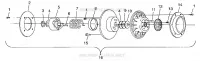 FRIZIONE DRIVEN 700 RMK 0980966 and EUROPEAN 700 RMK E980966 (4943724372C002)