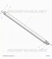 TRASMISSIONE, PROP SHAFT,FRONT