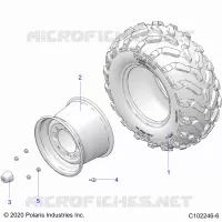 RUOTAS, REAR TIRE
