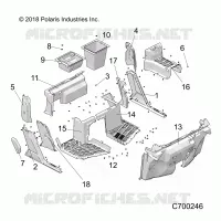 CARROZZERIA INFERIORE ANTERIORE AND ROCKERS
