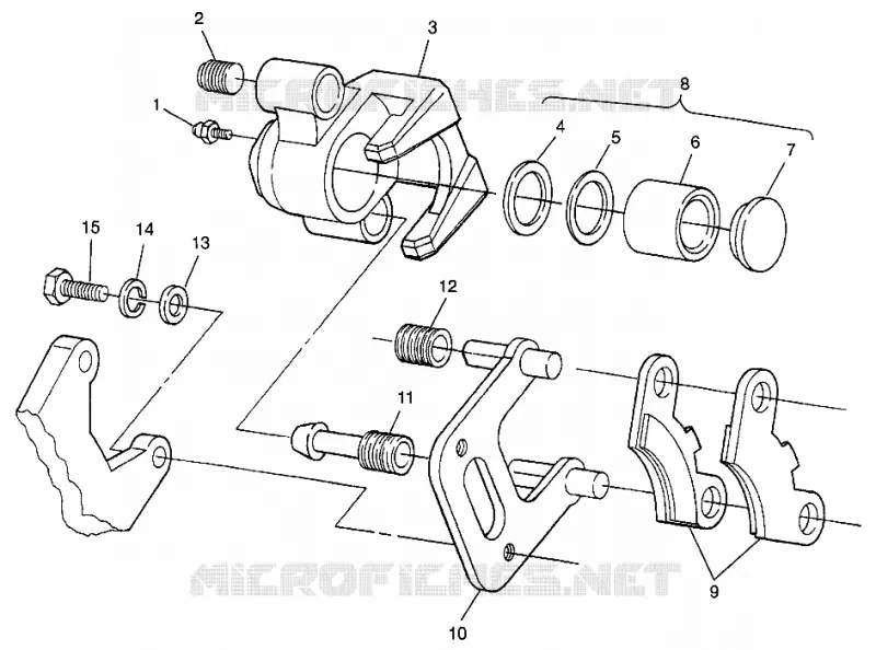 FRONT FRENO BIG BOSS 6X6 400L W97AE38A (4940814081B008)