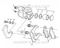 FRONT FRENO Magnum 2X4 W98AA42A (4945524552B004)