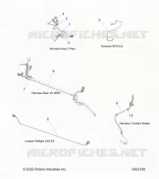 ELETTRICO, WIRE HARNESSES, HOOD/JUMPERS, GPS