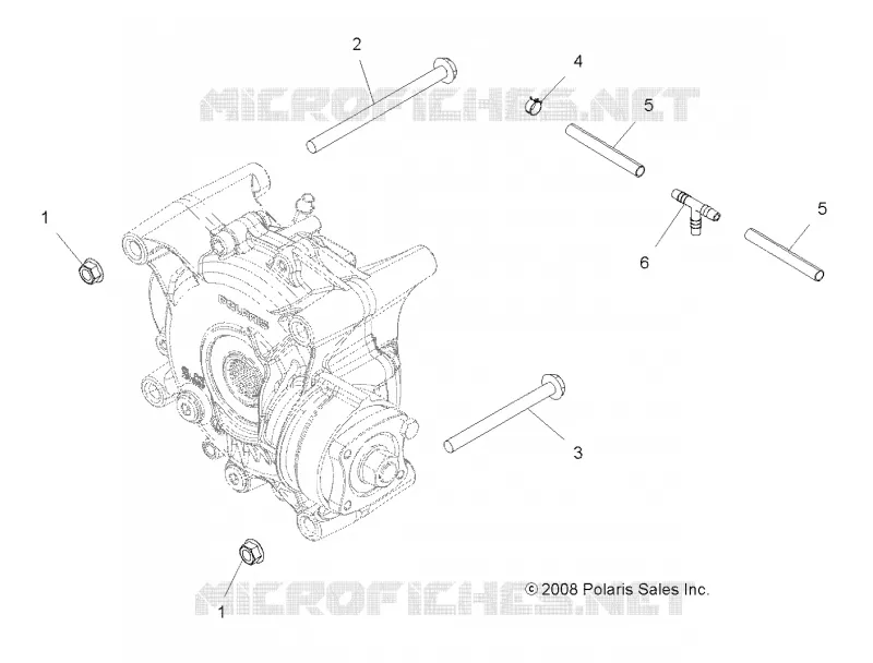 TRASMISSIONE, SCATOLA INGRANAGGI MONTAGGIO, REAR