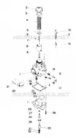 CARBURATORE TRAIL AND 400 (4912701270057A)