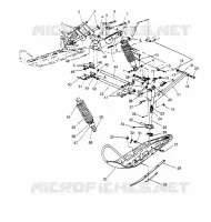 SOSPENSIONI ANTERIORI and SCIARE RXL 0956768 (4930783078B002)
