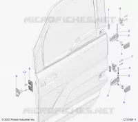 PORTE MOUNTING, FRONT