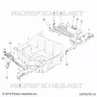 CARROZZERIA POSTERIORE RACK, MOUNTING