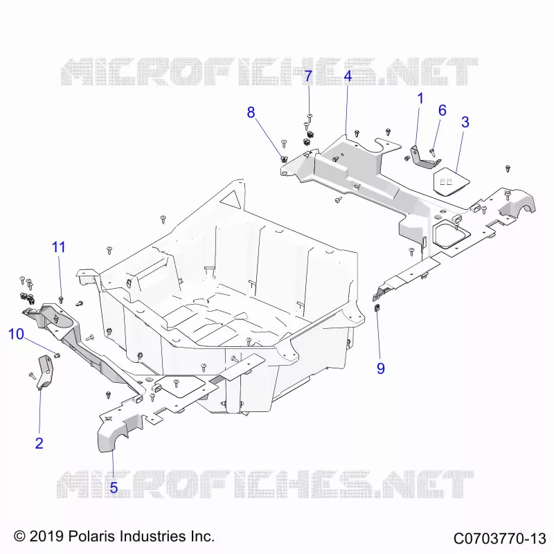CARROZZERIA POSTERIORE RACK, MOUNTING