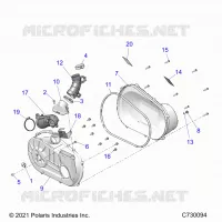 TRASMISSIONE, CLUTCH COVER AND DUCTING