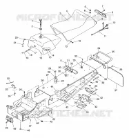TUNNEL AND SEDE LITE 0963433, EURO LITE E963433 AND LITE DELUXE 0963431 (4931663166A005)