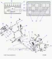 ELETTRICO, WIRE HARNESS, CHASSIS