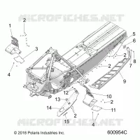 CHASSIS, PROTEZIONE FRIZIONE/FOOTRESTS/RUNNING BOARDS