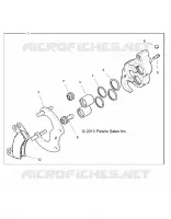 FRENO POSTERIORE CALIPER