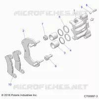 BRAKES, PINZA POSTERIORE