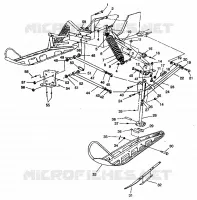 SOSPENSIONI ANTERIORI and SCIARE CLASSIC E942865 and  CLASSIC TOURING E942875 (49274027400013)