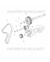 MOTORE, TIMING PULLEY, TIMING BELT, JOCKEY PULLEY