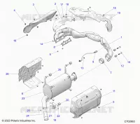ENGINE, IMPIANTO DI SCARICO
