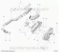 TRASMISSIONE, CLUTCH COVER AND DUCTING