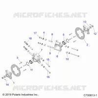 SUSPENSION, PORTAPACCHI POSTERIORE
