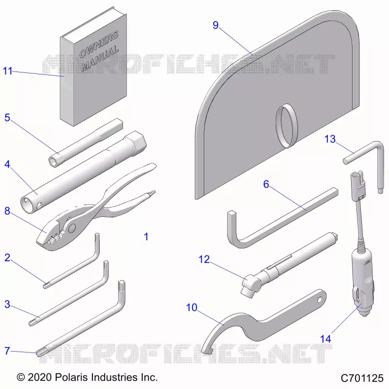 REFERENCE, MANUALE DEL PROPRIETARIO AND TOOL KIT