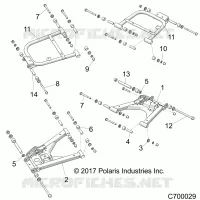 SOSPENSIONE POSTERIORE CONTROL ARMS