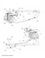 ENGINE, WATER SISTEMA DI RAFFREDDAMENTO