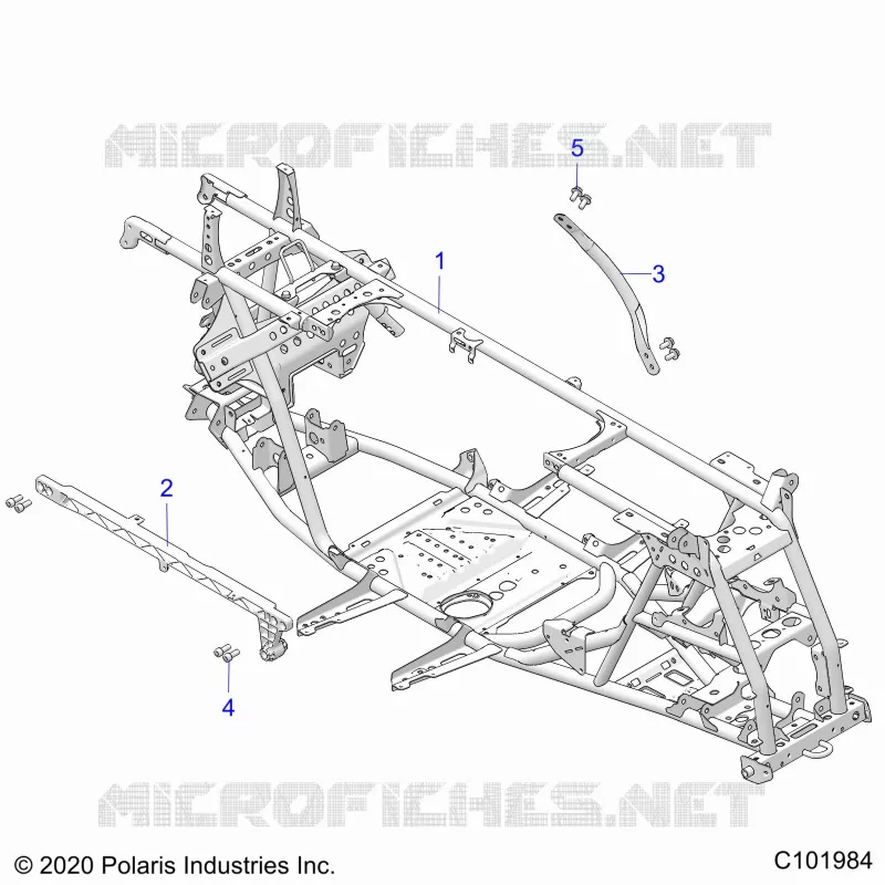 CHASSIS, MAIN TELAIO