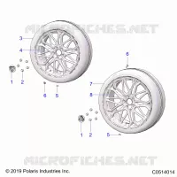 RUOTA ANTERIORE AND REAR